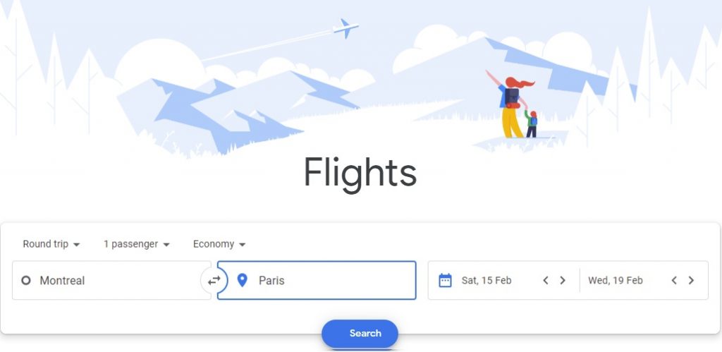 Google Flights 